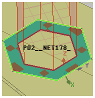 An example of a view zoomed to a selected excitation