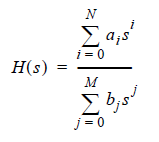 Generic Equalizer Transfer Function