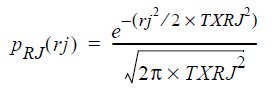 PDF for random jitter 