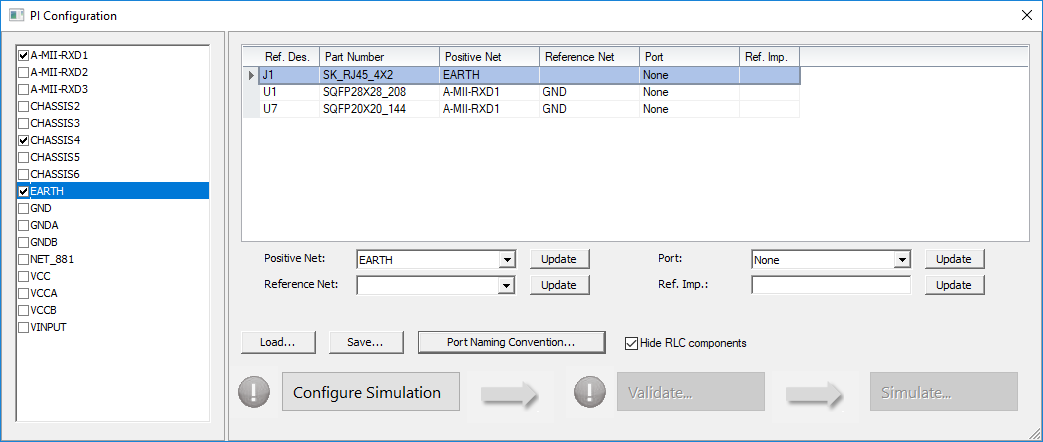 PI Configuration