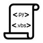 Script link icon.