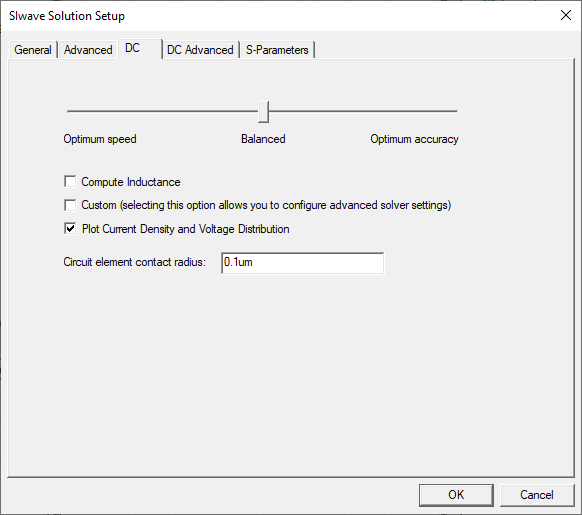 SIwave Solution Setup - DC
