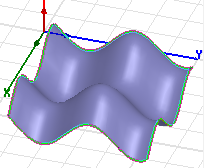 3D surface model.