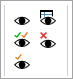 Show and Hide icons.
