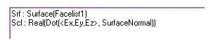 Calculator stack shows input for E field quantity for the selected geometry
