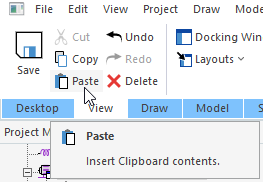 Paste icon.