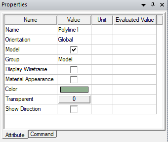 Properties dialog.