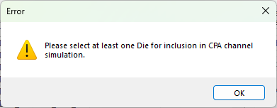 Error Window Error Window