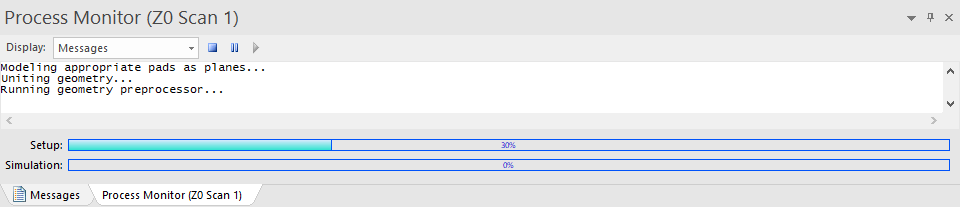 Process Monitor - Impedance Scan