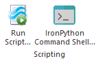 Tools > Run Script