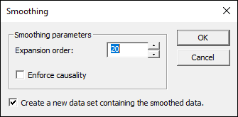 Smoothing window