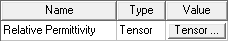 Tensor Button