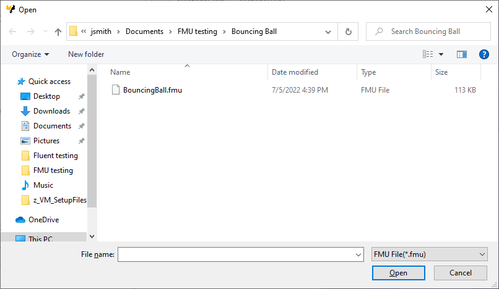 Browse for the location of the file or folder. Select the file or folder, and then click the Open button.