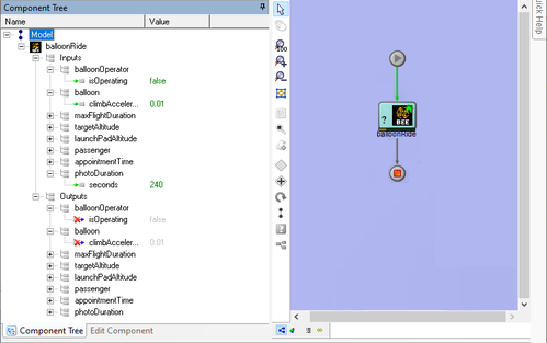 A ModelCenter workflow can run the Behavior Execution Engine Plug-In.