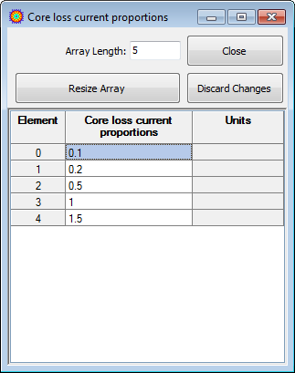Array Editor [Settings]