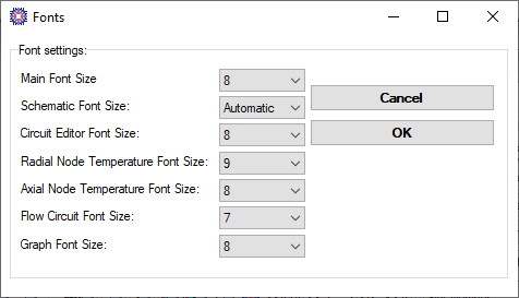 Font Size