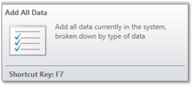 Add All Data (Setup Tab Sequential UI Mode)
