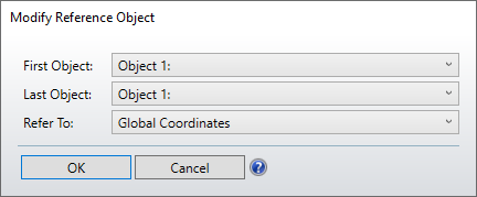 Modify Reference Object