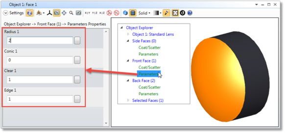 物体特征树(Object Explorer Tree)