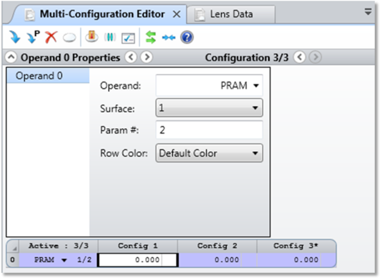 操作数属性（多重结构编辑器）(Operand Properties (multiple configuration editor))