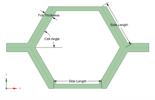 Extruded Honeycomb Geometry