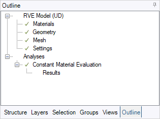 Material Designer Outline for an FE-based Homogenization