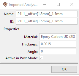 Imported Analysis Ply