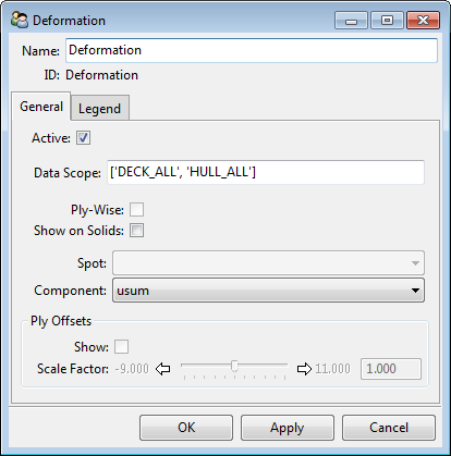 Activate the Deformation Plot for Total Deformation