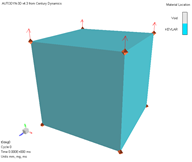 Results from Simulation of 0° Tension Test