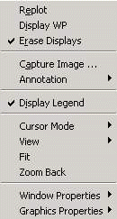 Graphics Window Context Menu