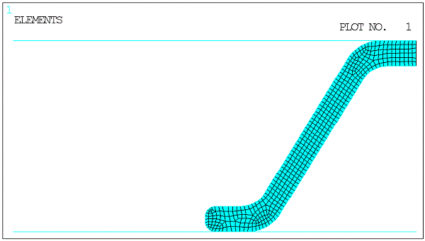 Meshed Planar Seal Model