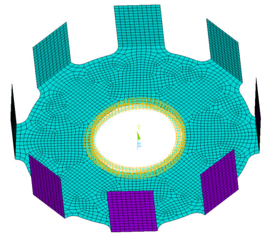 Bladed Disk Geometry and Mesh