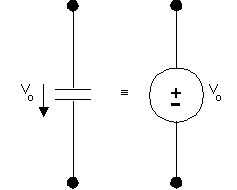 Voltage Generator and Capacitor Equivalence