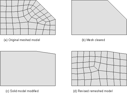 Revising a Meshed Solid Model