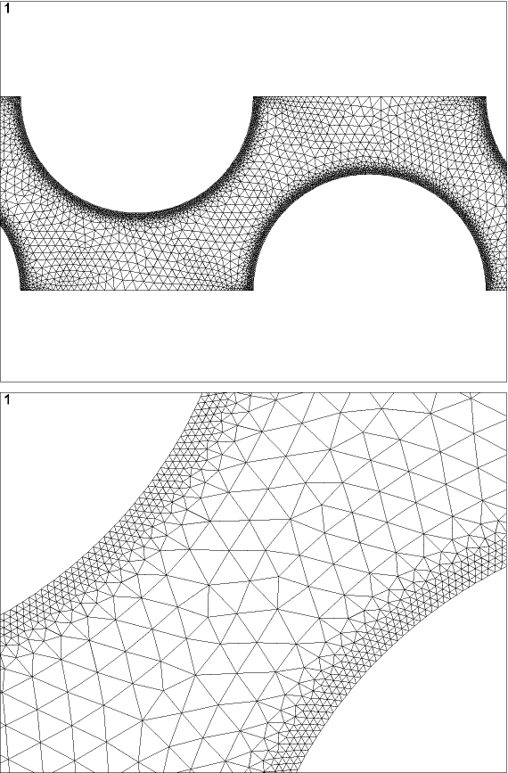 Line-Graded Layer Mesh