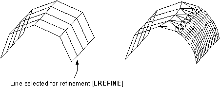 Nodes and Elements are Projected to Underlying Geometry