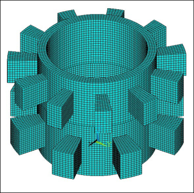 Stage 1 and Stage 2 Expanded Mesh