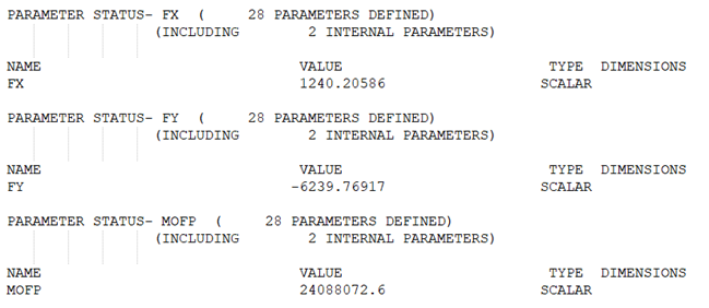 Bearing Forces and Maximum Pressure Using FLUID218 Element Model