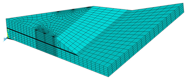 Flip Chip Mesh with SOLID90 for Thermal and SOLID186 for Structural Analysis