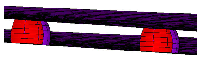 Contact Between Solder, Chip, Underfill, and Substrate