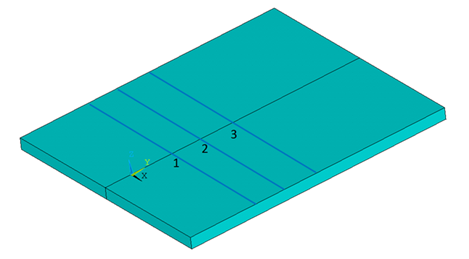 Various Locations on the Workpiece