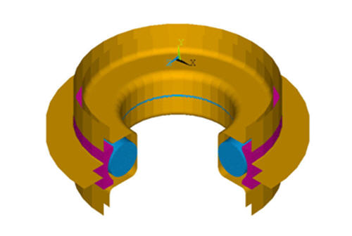 3D View of Sealing System