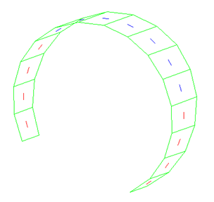 Tire Reinforcing: Sectional View