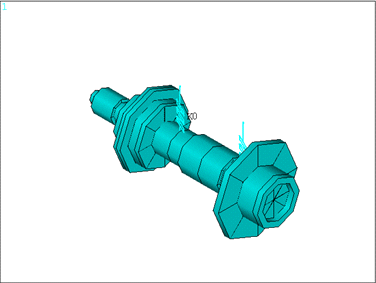 Isometric View of the Rotor-Bearing System