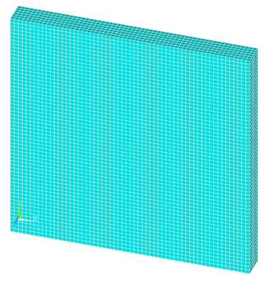 Finite Element Model of a Flat Room