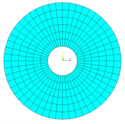 Finite Element Model of the Disk