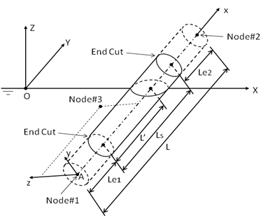 Local Tube Axis System