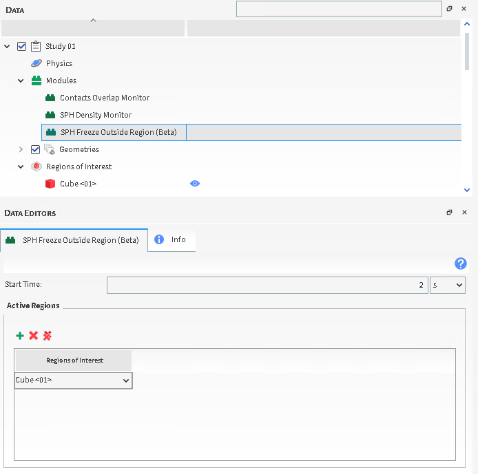 Chapter 41 SPH Freeze Outside Region (Beta)