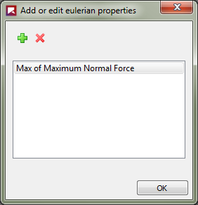 Add or edit eulerian properties dialog
