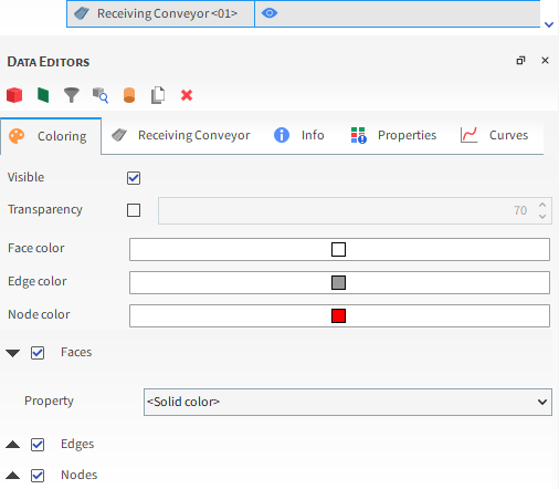 Coloring tab when a Motion Frame is selected in the Data panel AND a Motion Preview window is selected
